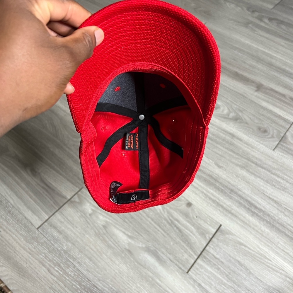Nike Tiger Woods Golf Red Hat with Logo - Picture 4 of 10